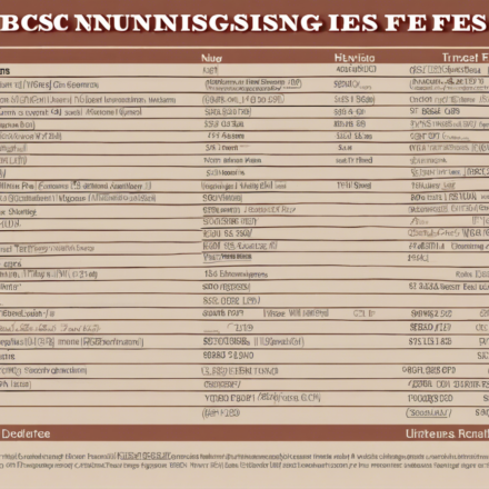 Breaking Down BSc Nursing Fees: What to Expect.