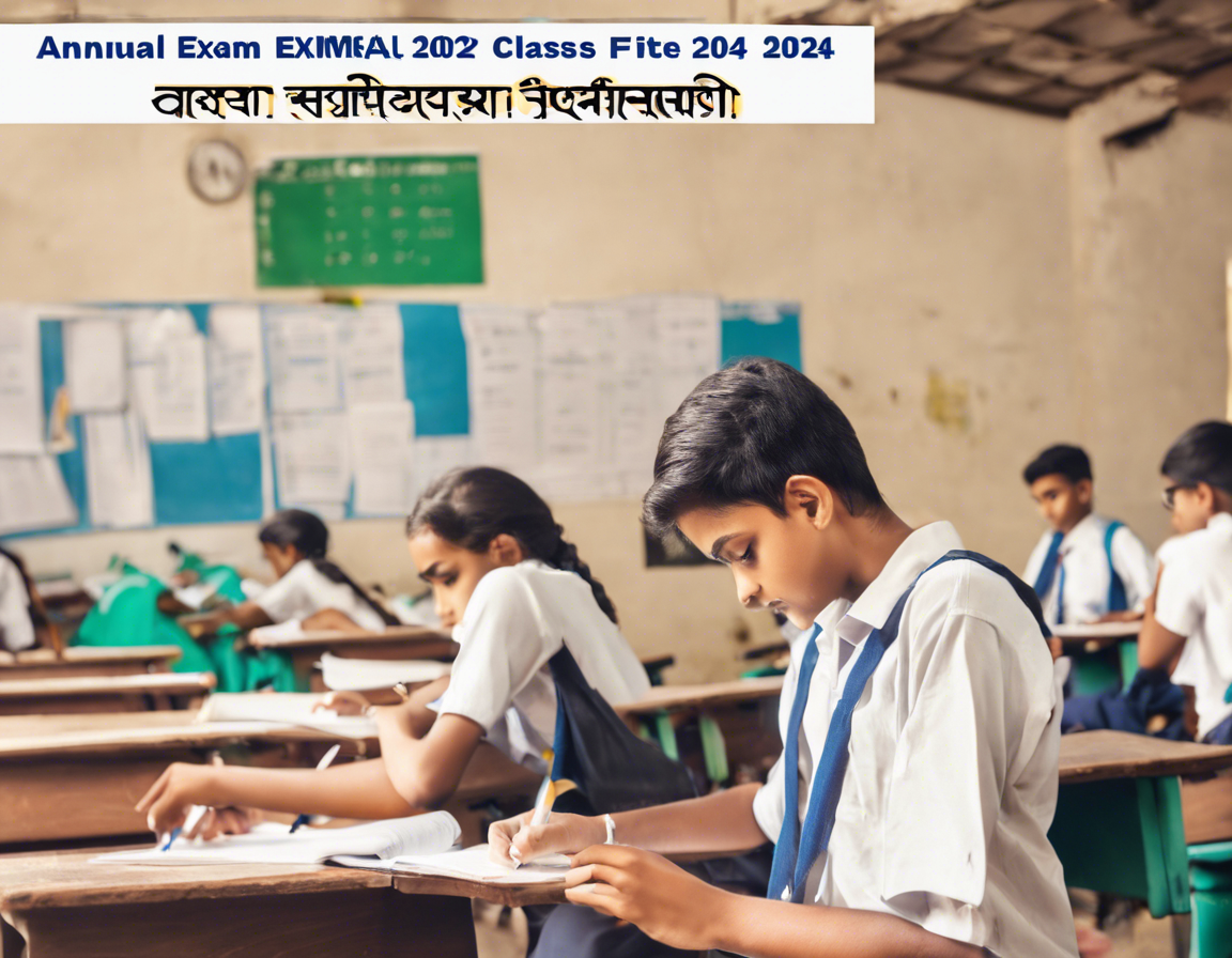 Class 9 Annual Exam Time Table 2024 Released