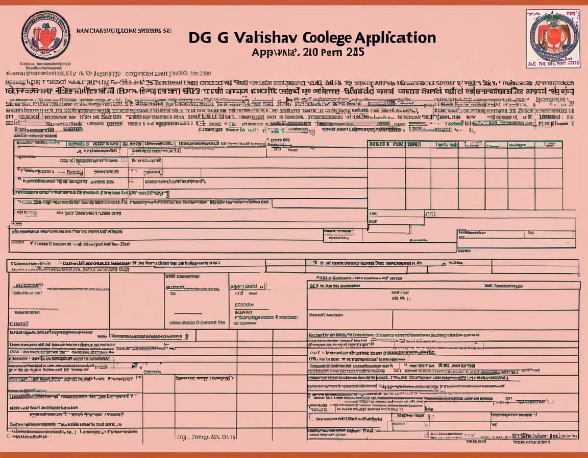 Dg Vaishnav College Application Form 2024-25: Everything You Need to Know