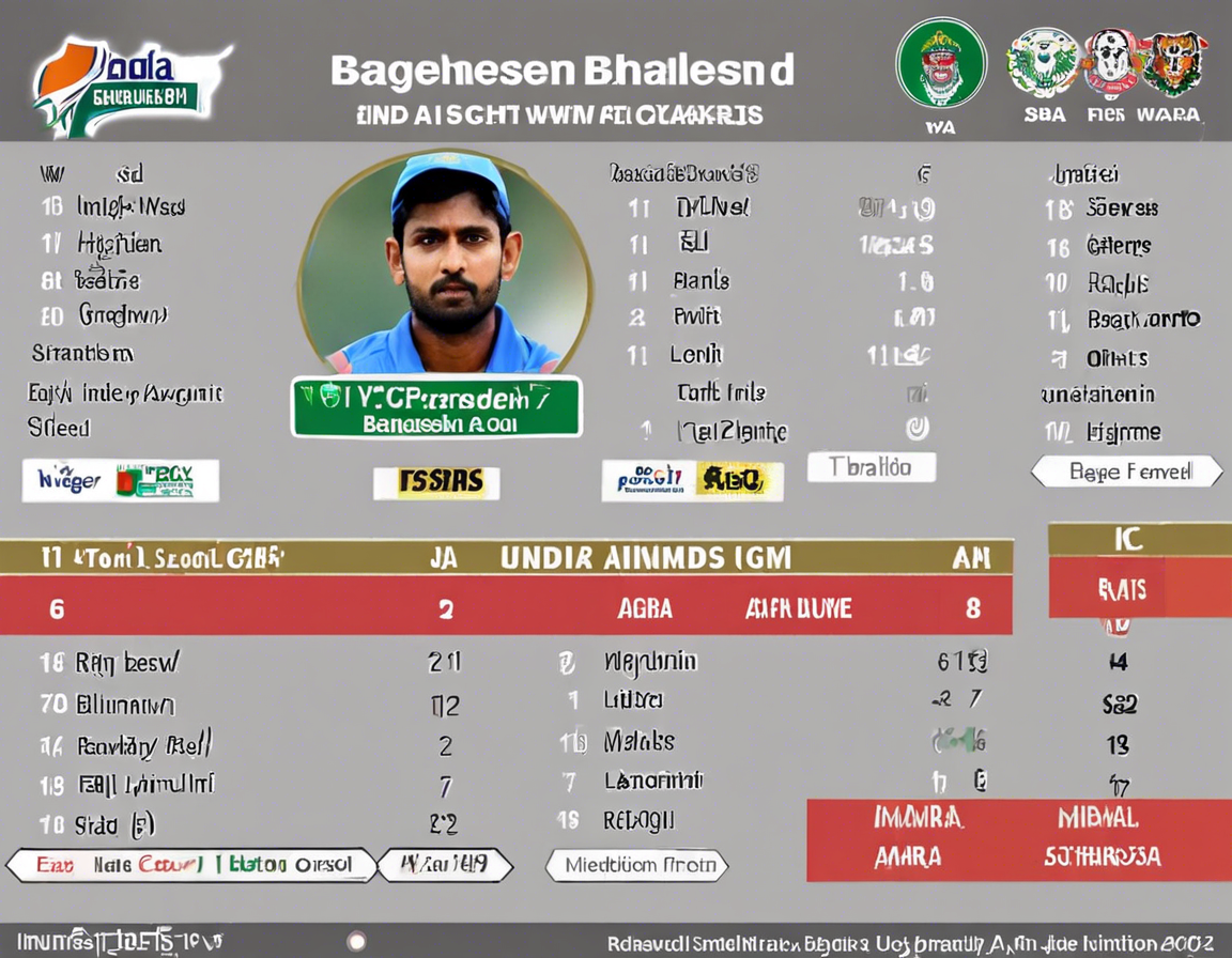 India A vs Bangladesh A: Live Match Scorecard