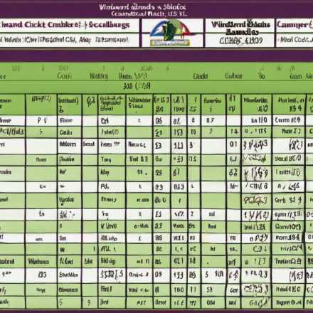 Windward Islands vs CCC Match Scorecard Review